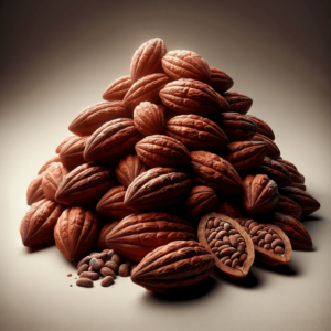Kakaobohnen für eine Kakaozeremonie